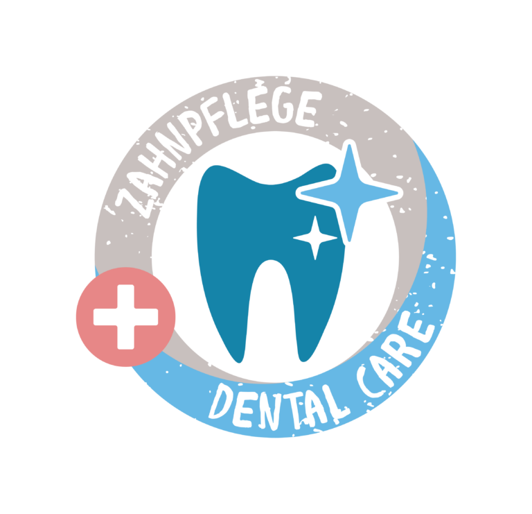 Clean, healthy teeth with the text "Dental Care" and "Dental Care".
